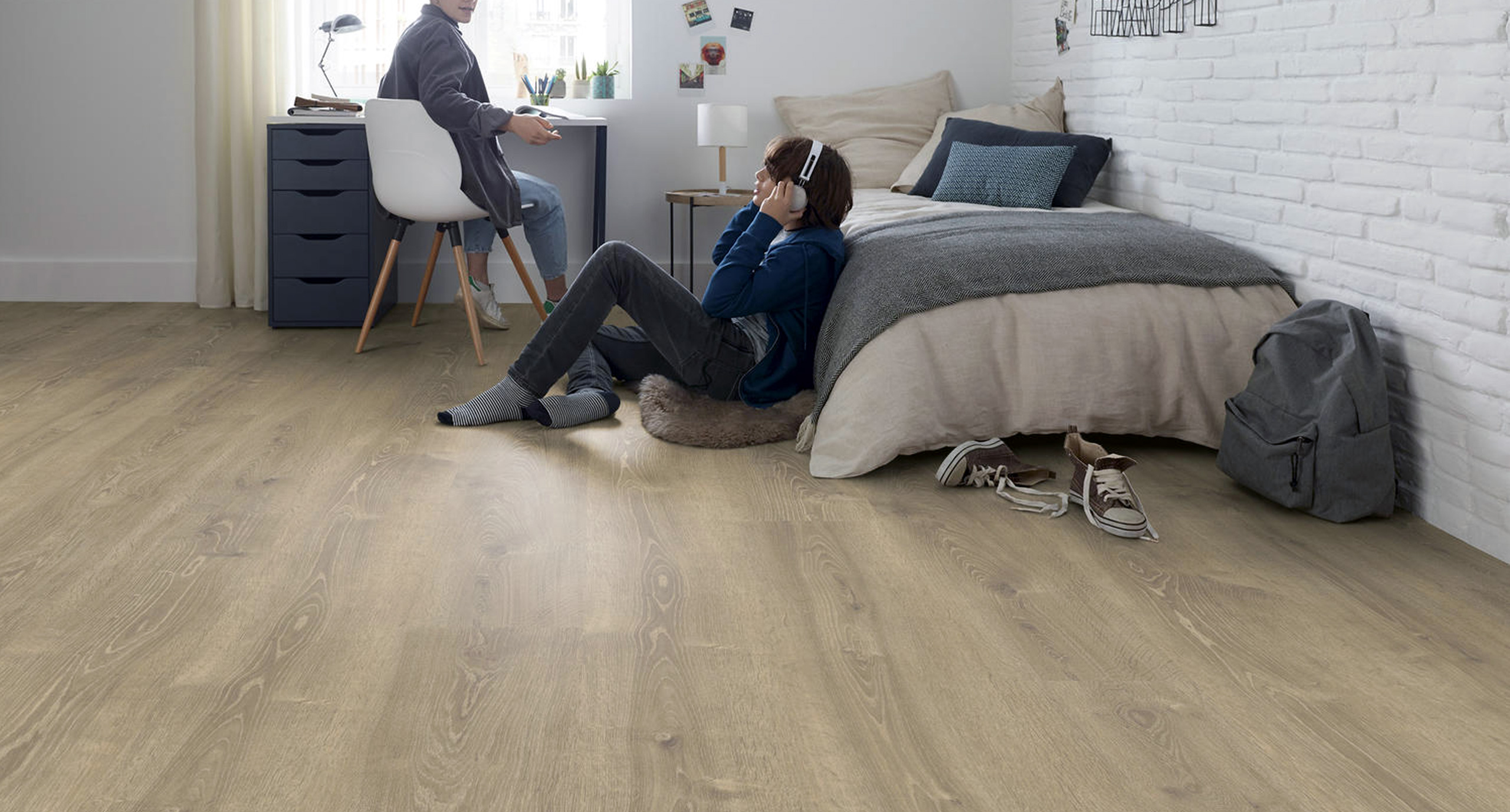 decorame Woodstock XL de Tarkett, suelos laminados de acabado premium