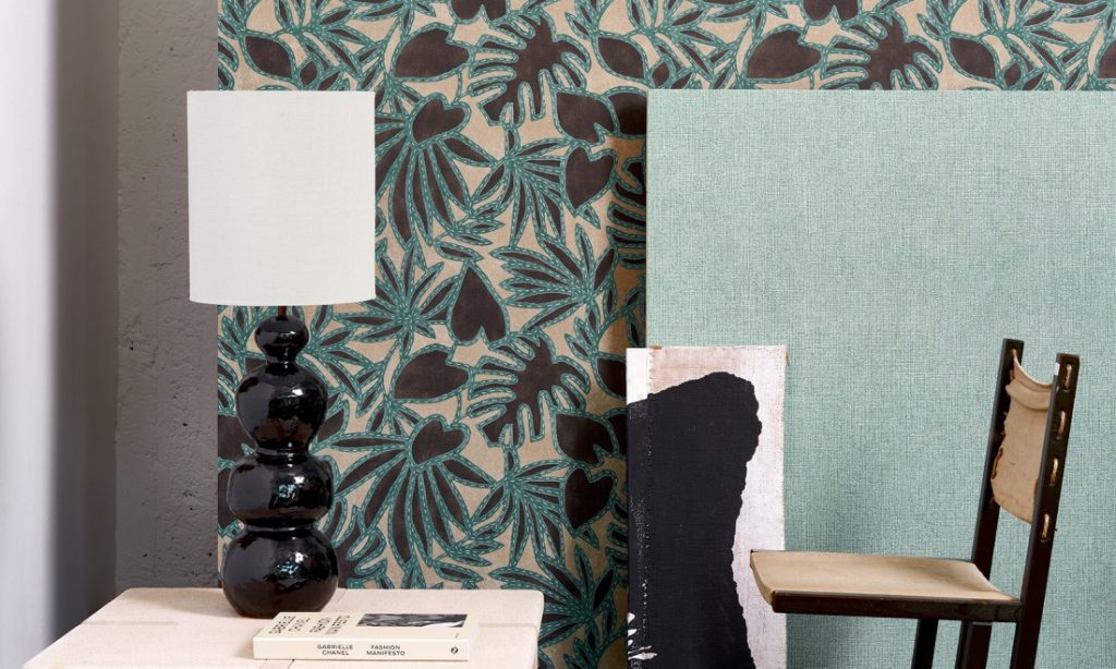 costura papel pintado texturas